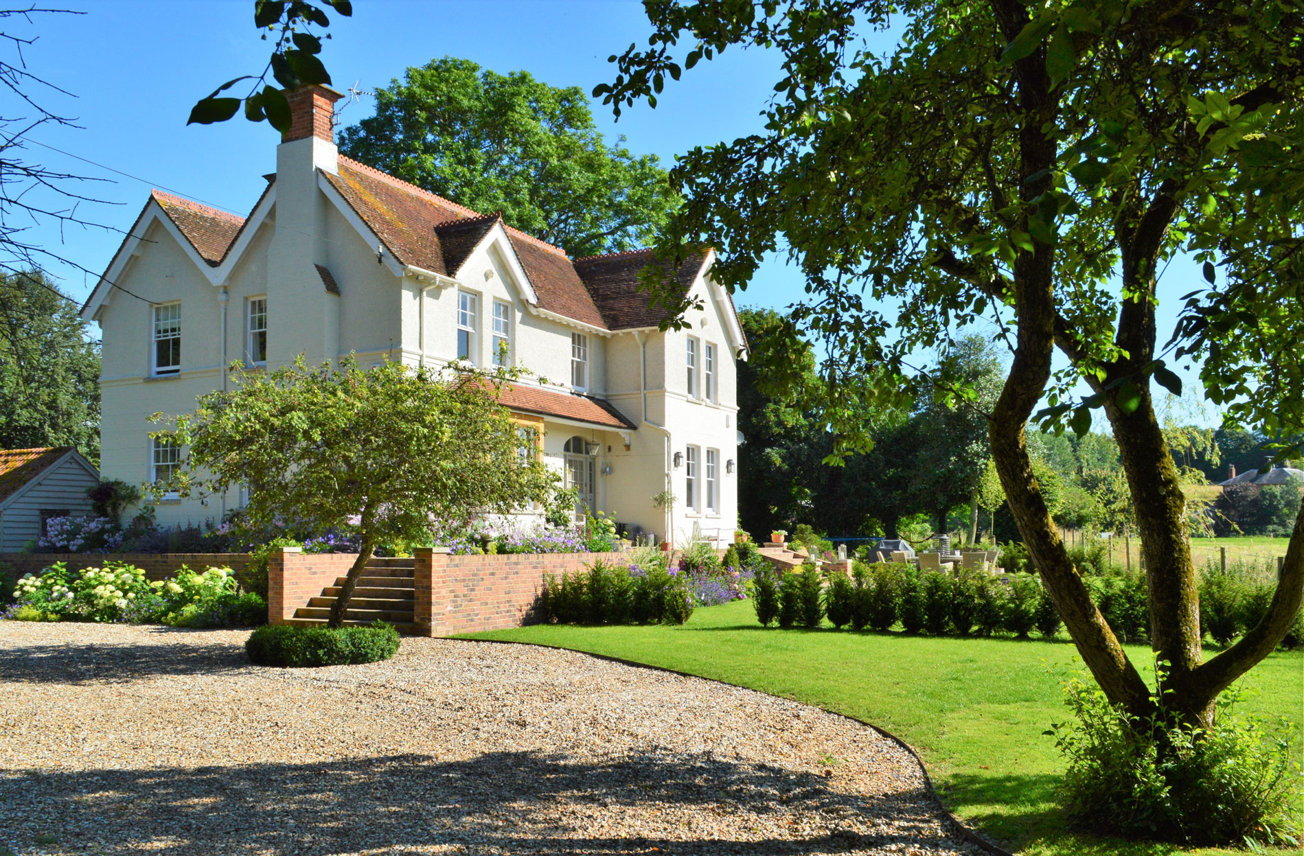 Country house garden design