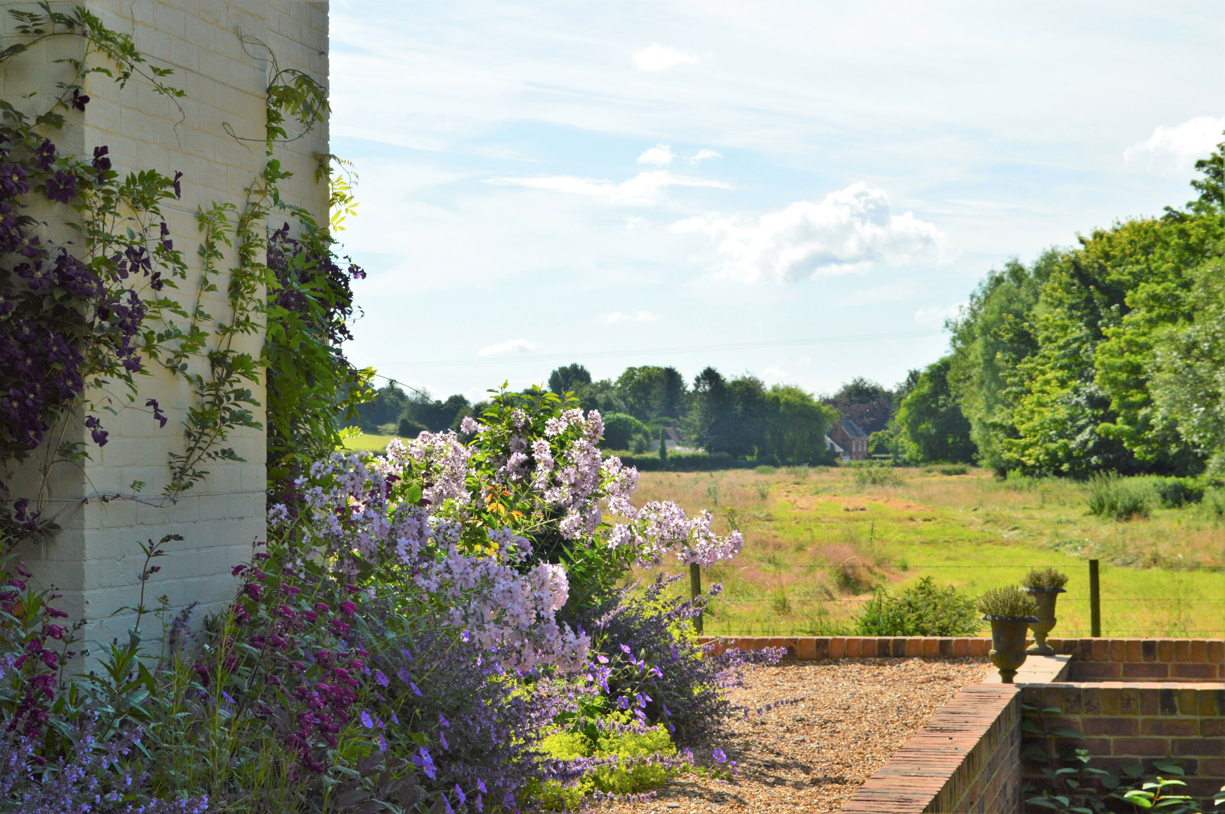 Country house garden design